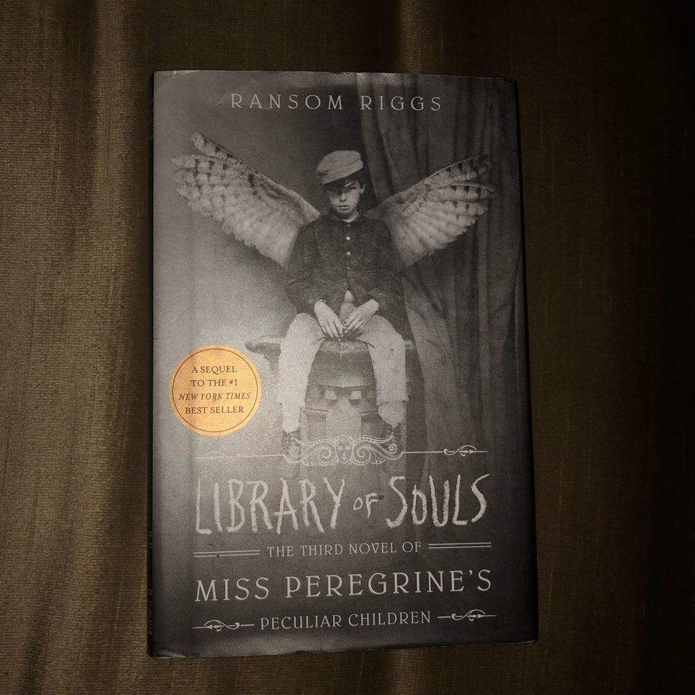 The Library of Souls Hardback Book- 480 $8 or 🦋